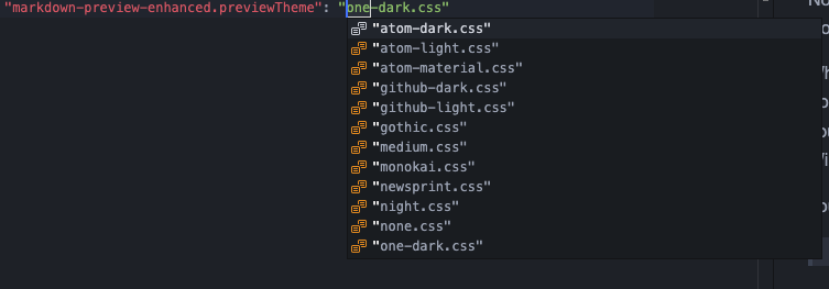 Preview theme css options